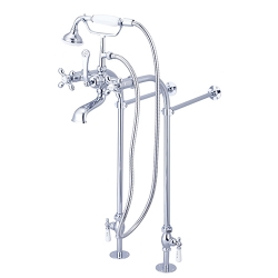 FLOOR MOUNT TUB SHOWER SET