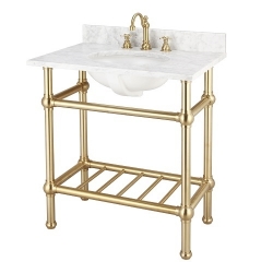 SINGLE WASHING STAND WITH SHELF